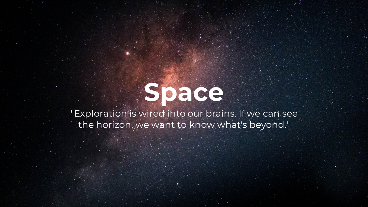 Space Theme Background PPT and Google Slides Templates