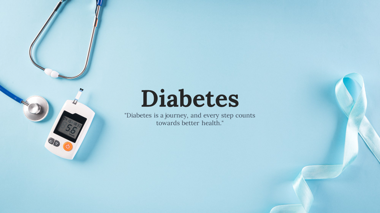 Diabetes Background PowerPoint and Google Slides Themes