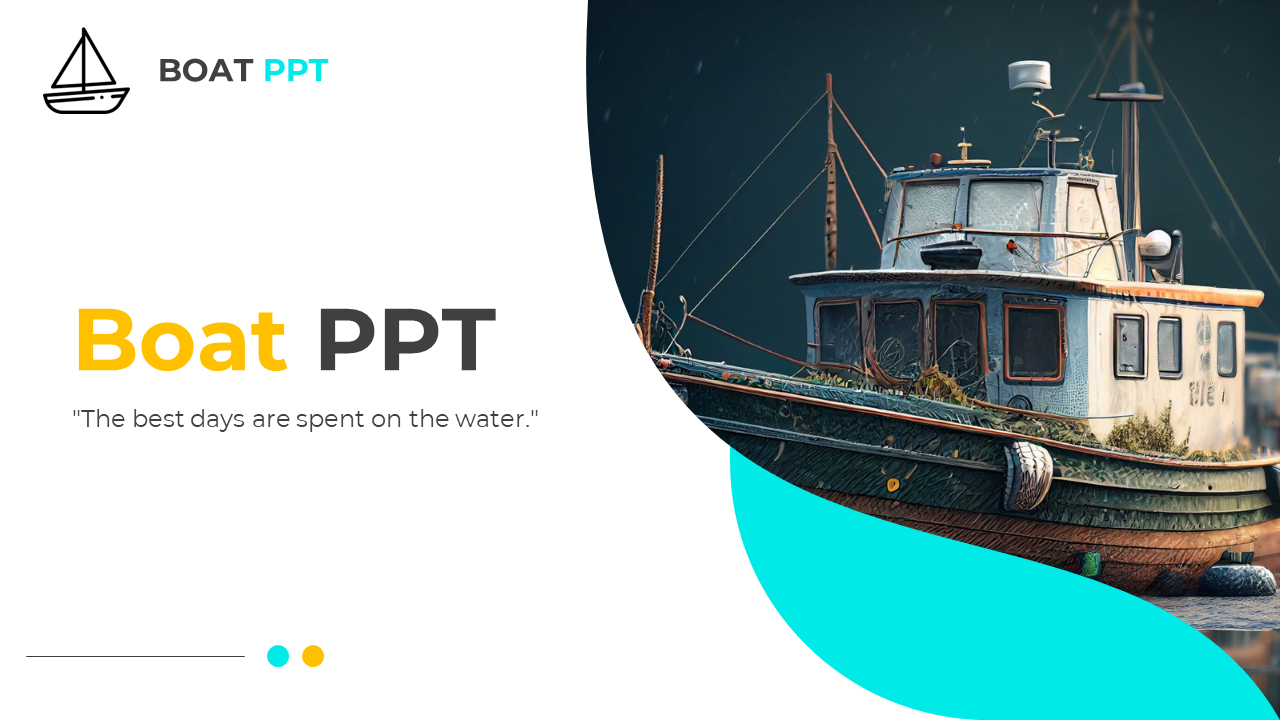 Attractive Boat PowerPoint And Google Slides Templates