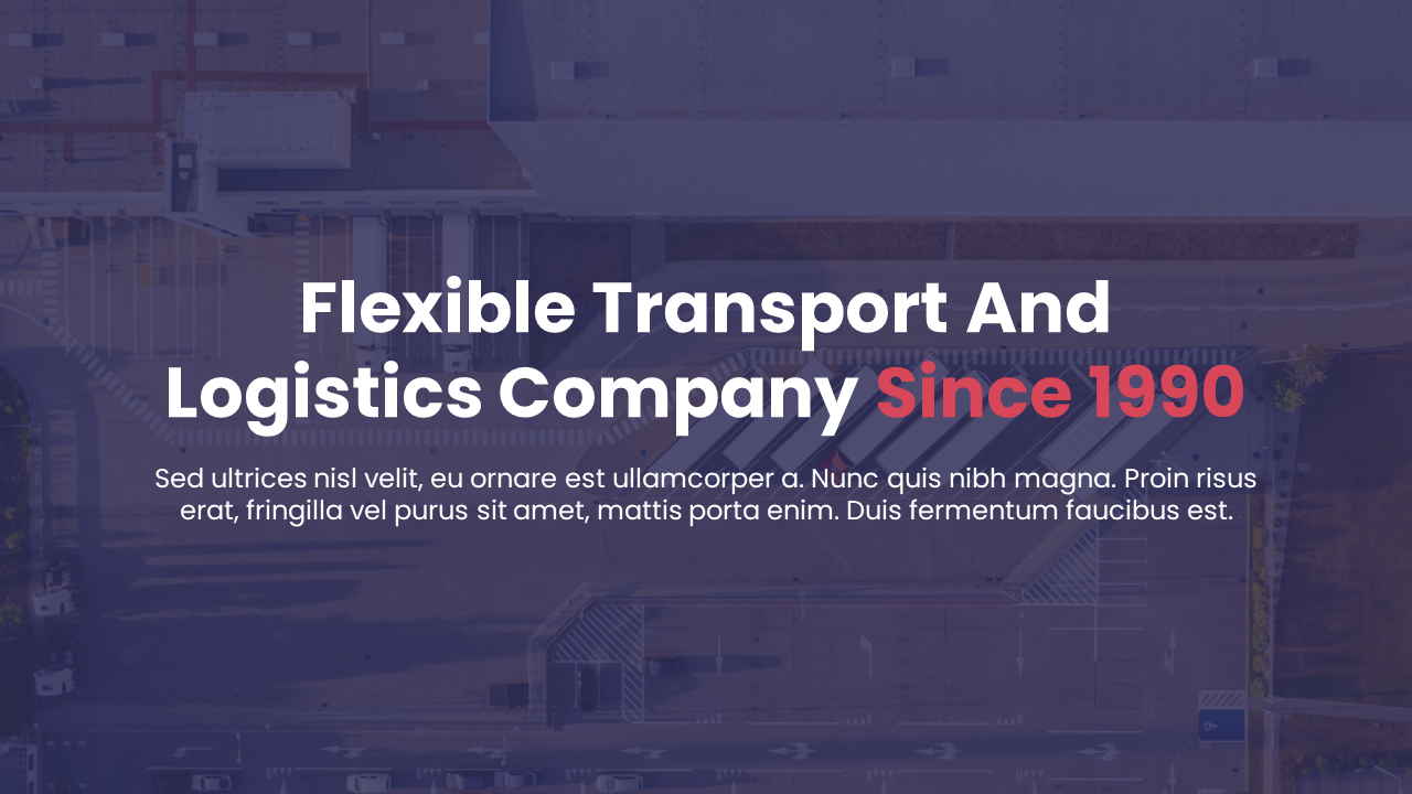 Innovative Logistics PowerPoint And Google Slides Templates