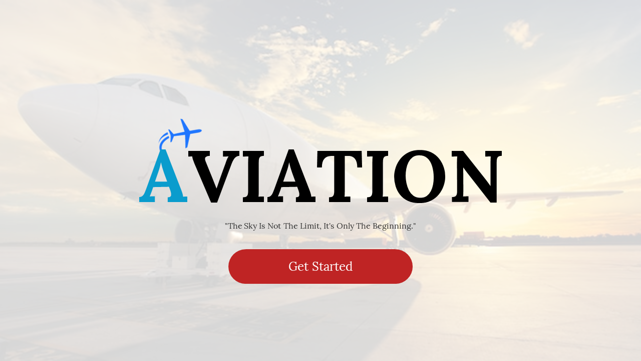 Aviation PowerPoint Templates And Google Slides