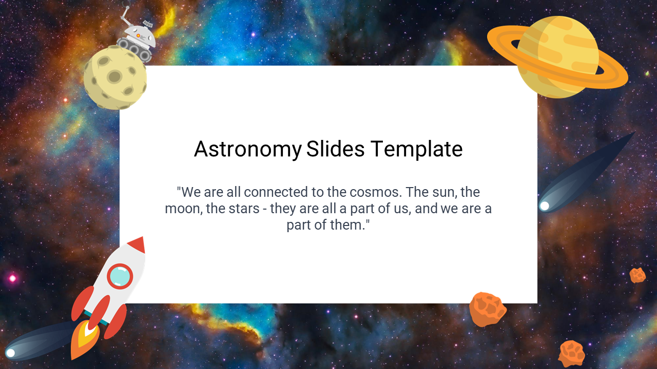 Astronomy Slide Templates For PPT and Google Themes