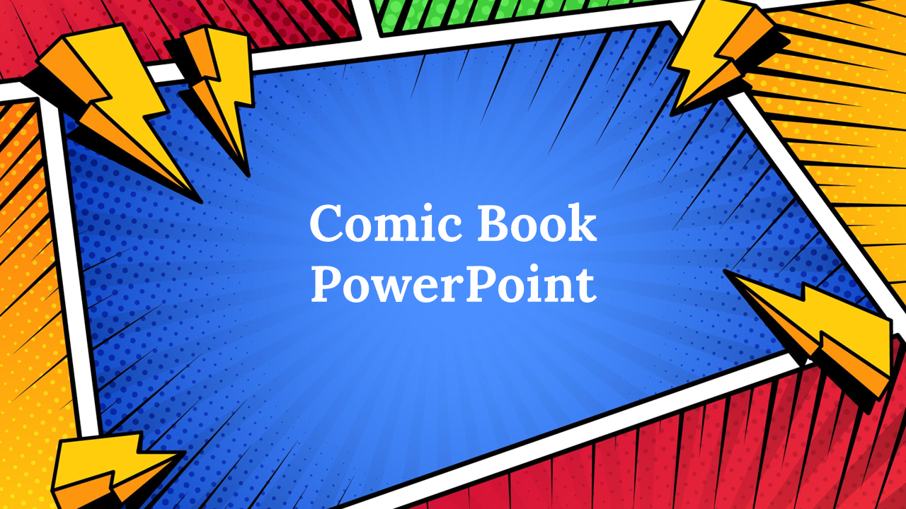 Comic Book PowerPoint Template and Google Slides