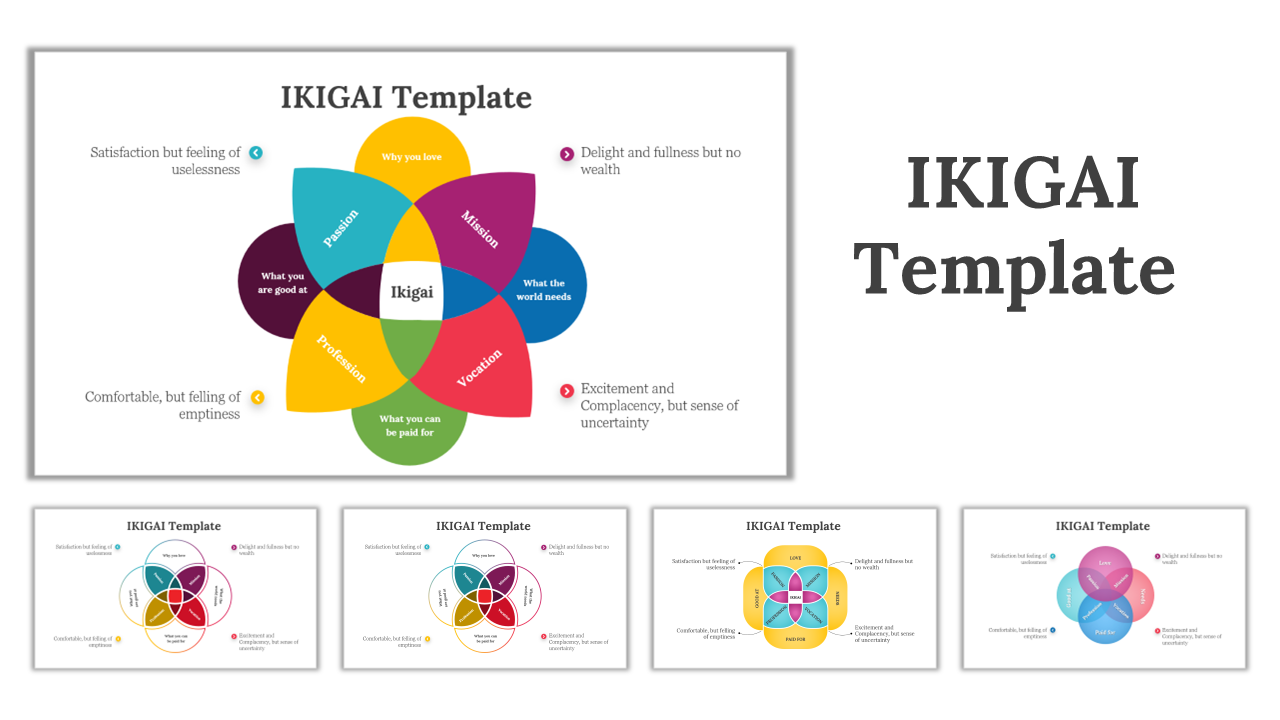 Creative IKIGAI PowerPoint And Google Slides Templates