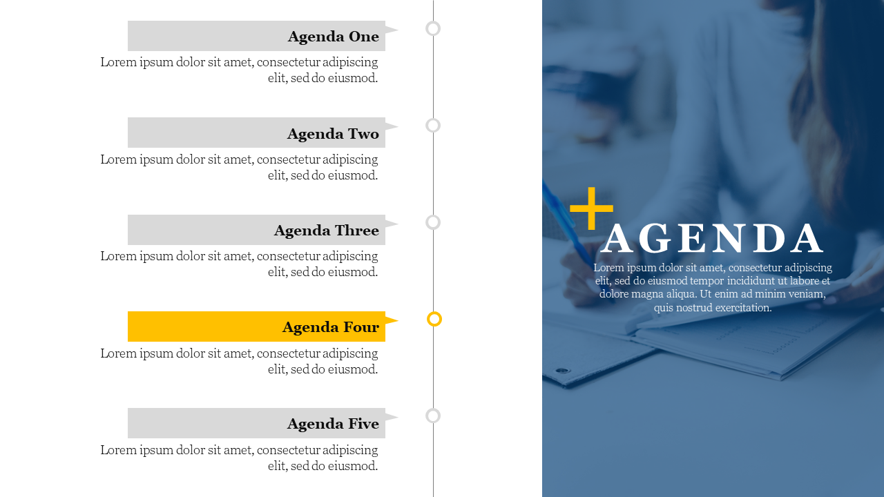 Navigate Agenda For Business Planning Meeting Google Slides