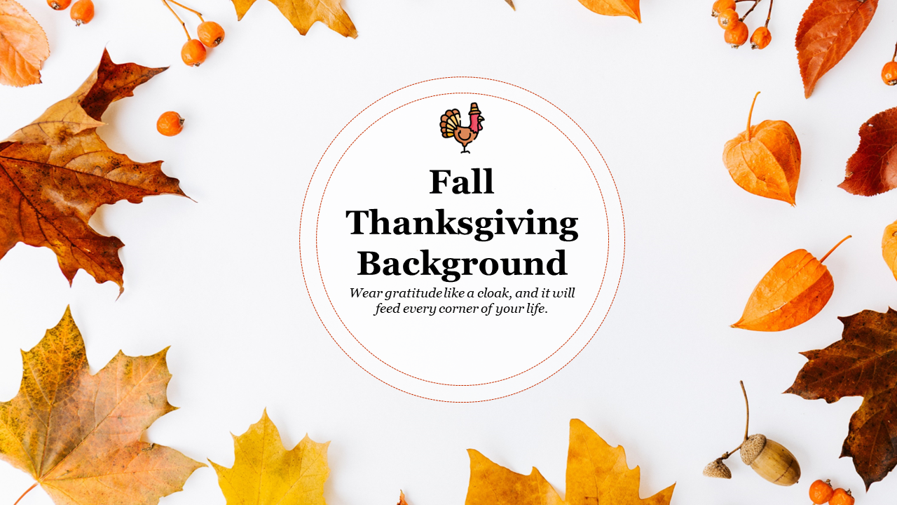 Fall Thanksgiving Backgrounds PowerPoint and Google Slides