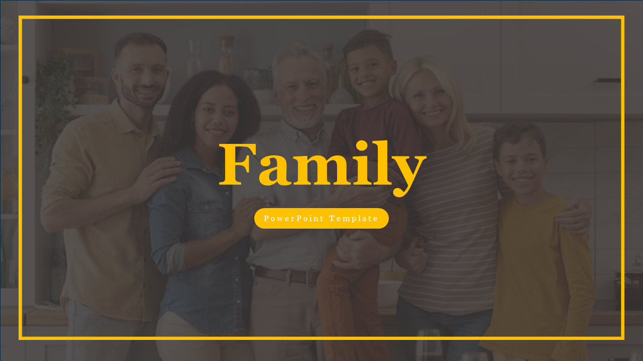 Attractive Family Presentation and Google Slides Themes