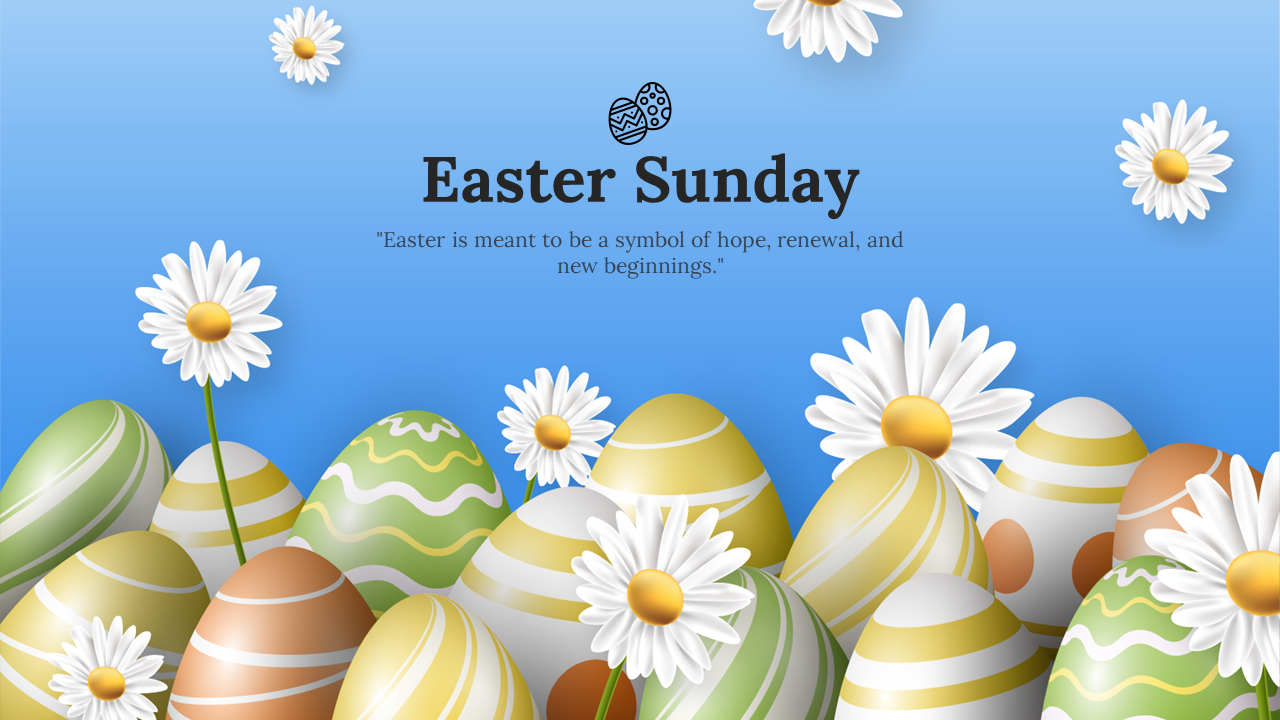 Easter Sunday Backgrounds PowerPoint and Google Slides