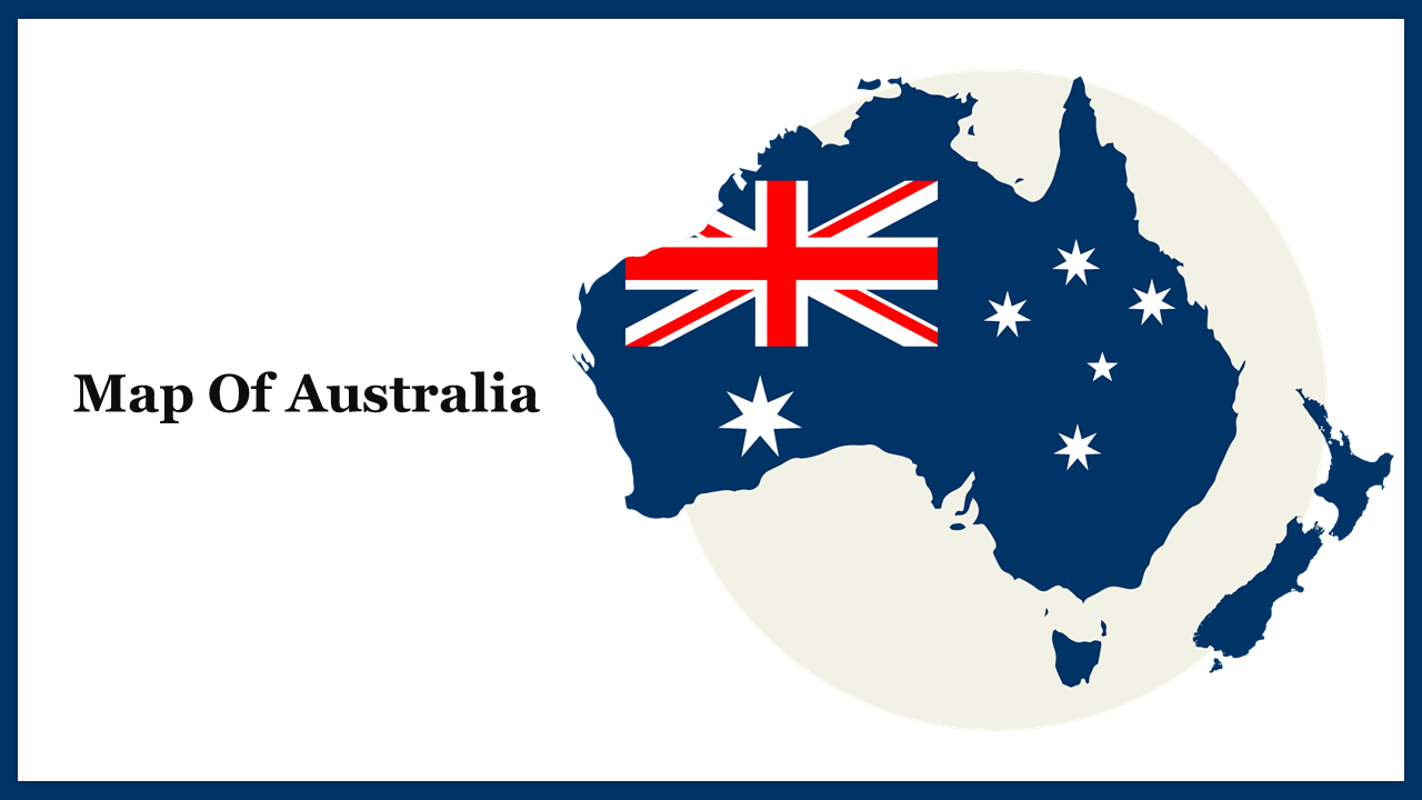 Editable Map Of Australia PowerPoint Presentation 