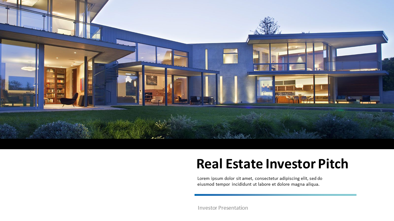 Best Real Estate Slides For PowerPoint Presentation