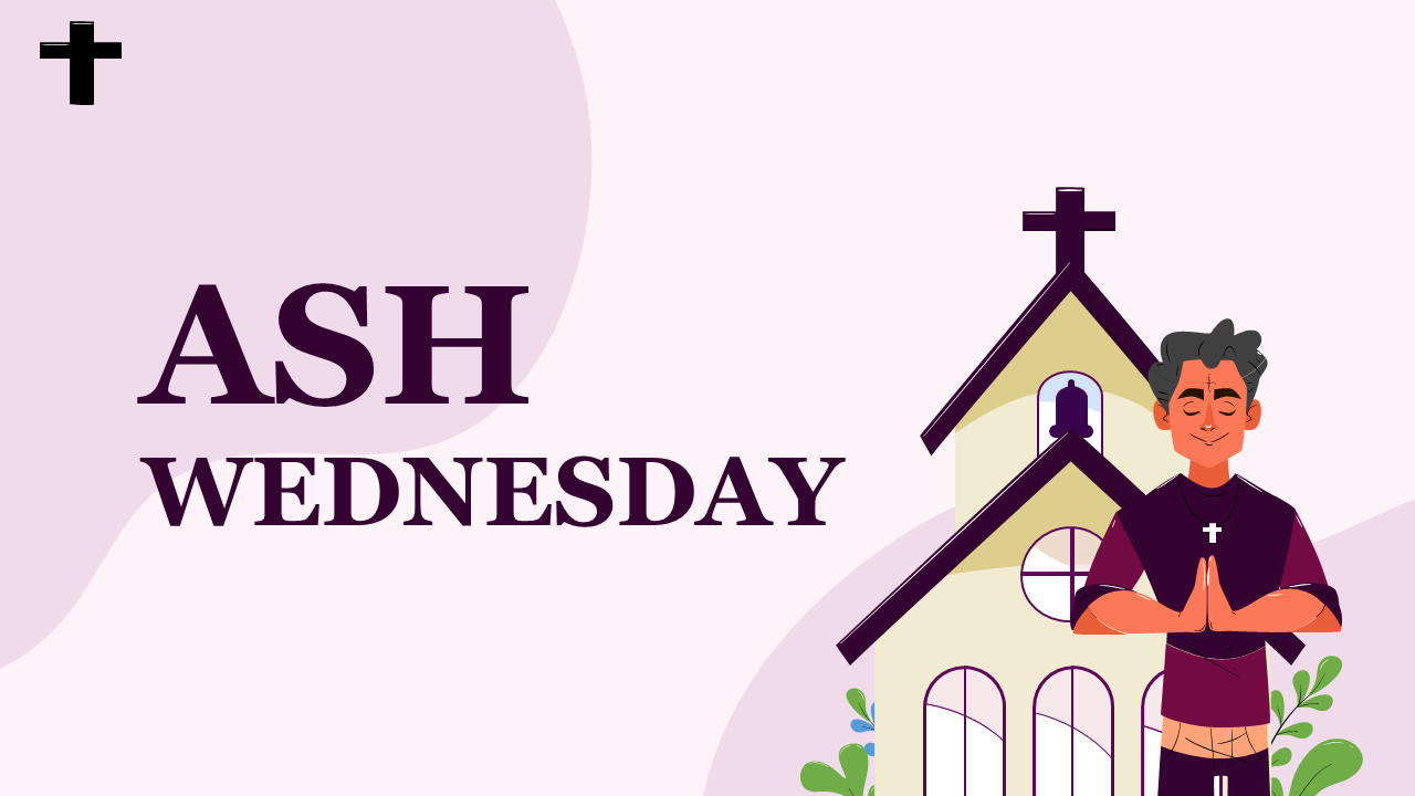 Attractive Ash Wednesday PowerPoint And Google Slides