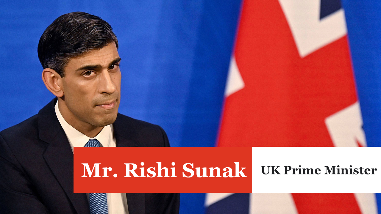 Rishi Sunak UK Prime Minister PPT and Google Slides Templates