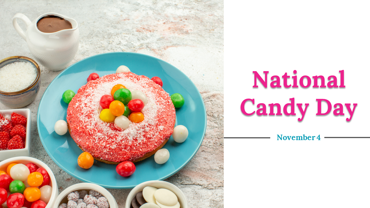 Editable National Candy Day PowerPoint Presentation