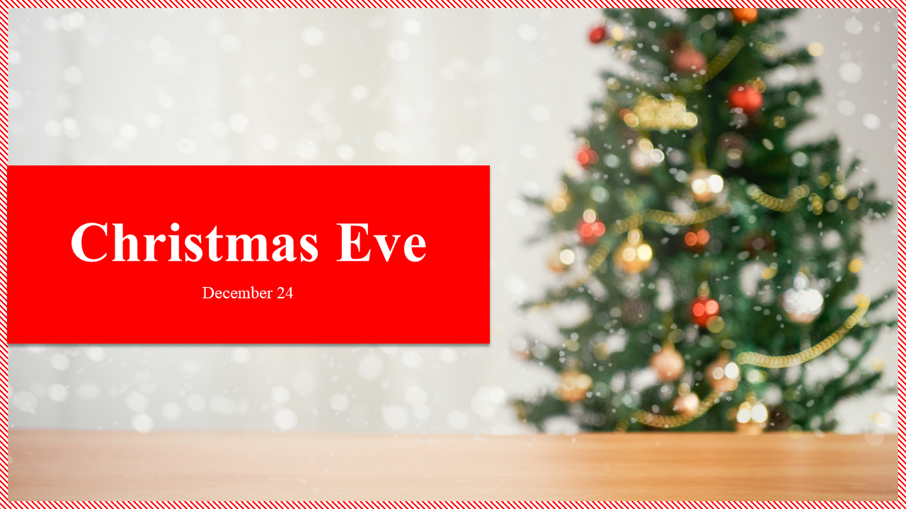 Creative Christmas Eve PowerPoint Presentation Template