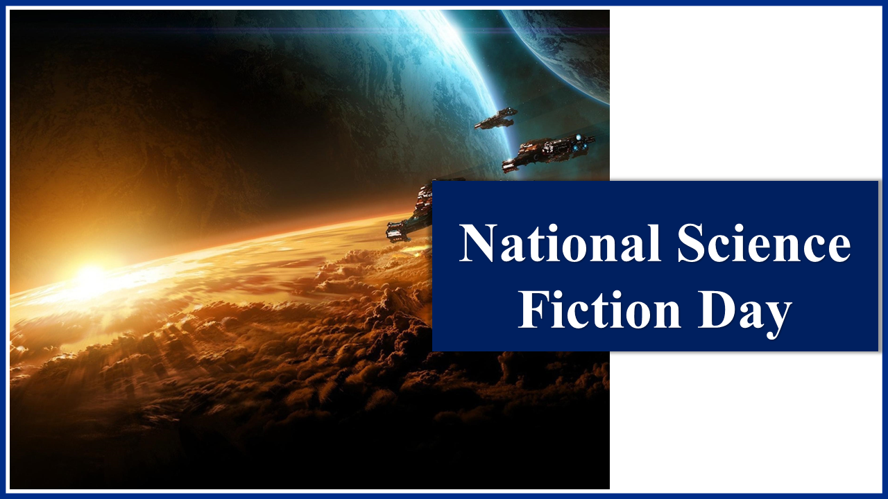 National Science Fiction Day PPT and Google Slides Themes