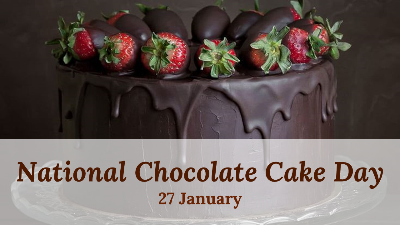 National Chocolate Cake Day PowerPoint And Google Slides