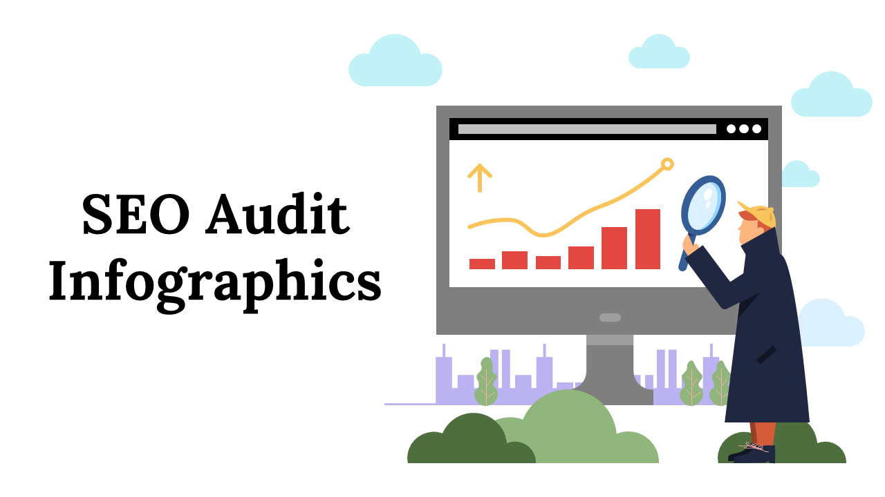 SEO Audit Infographics PowerPoint and Google Slides Themes