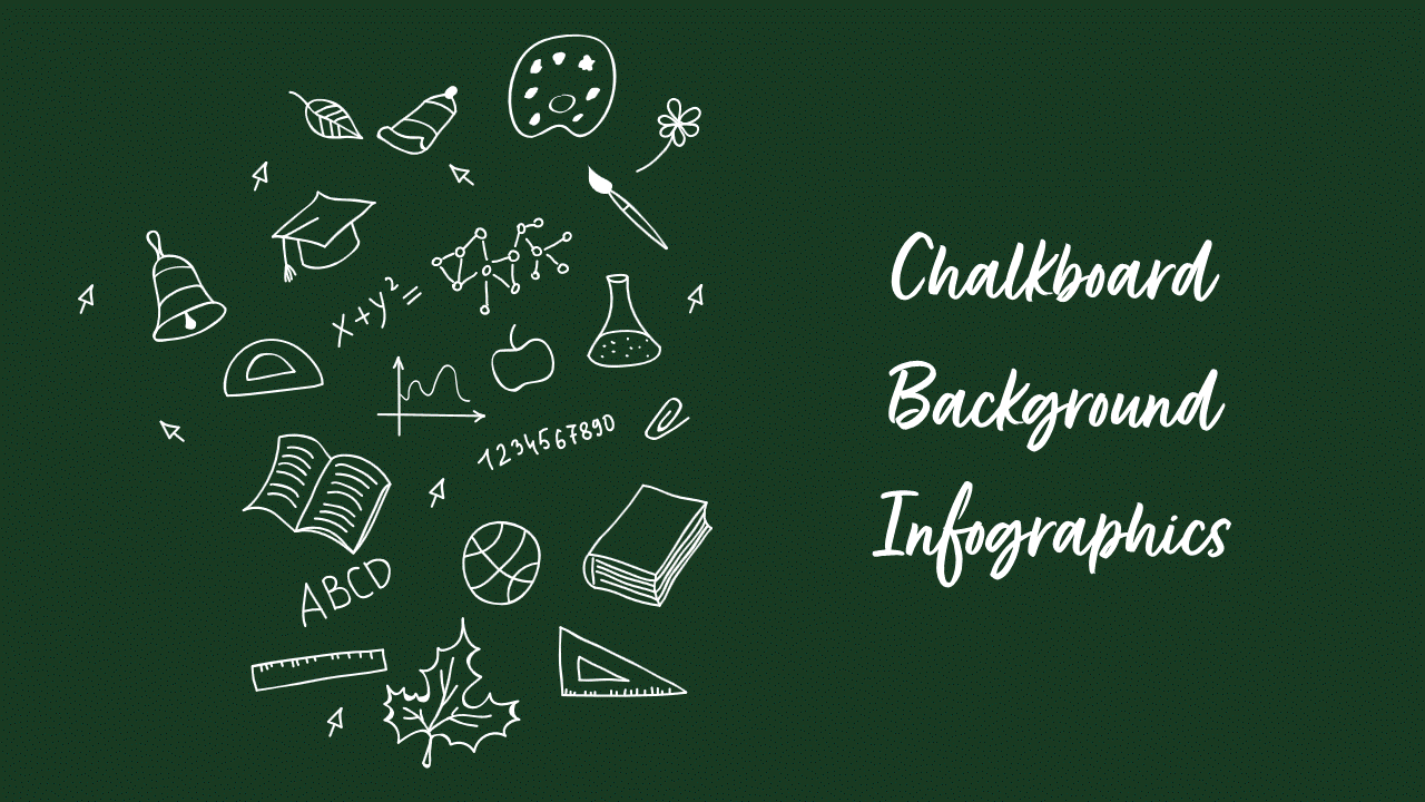 Chalkboard Background Infographics Google Slides Themes