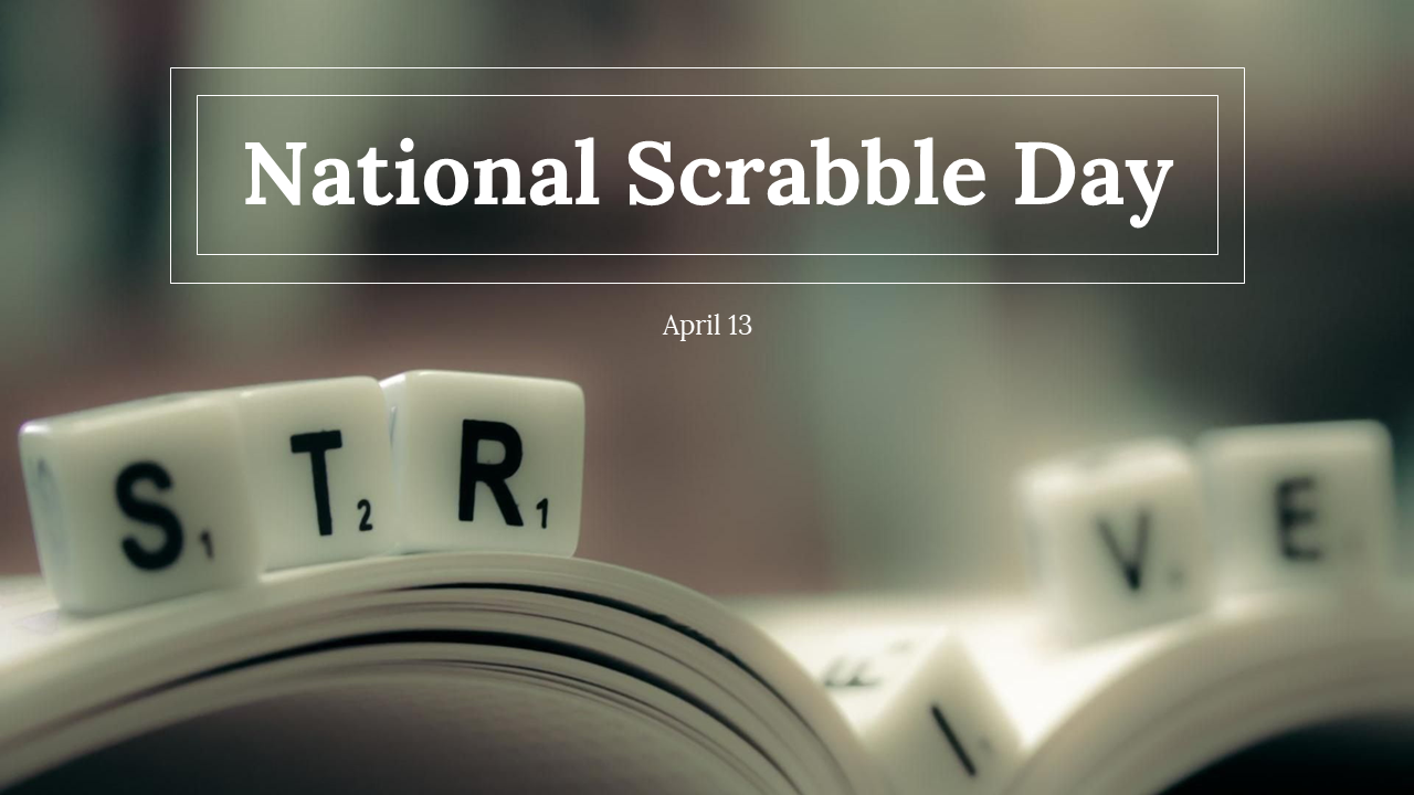 National Scrabble Day PowerPoint and Google Slides Themes