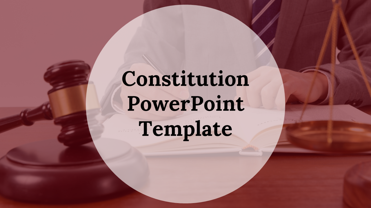 A pack of constitution slides covering various topics with images and text descriptions.