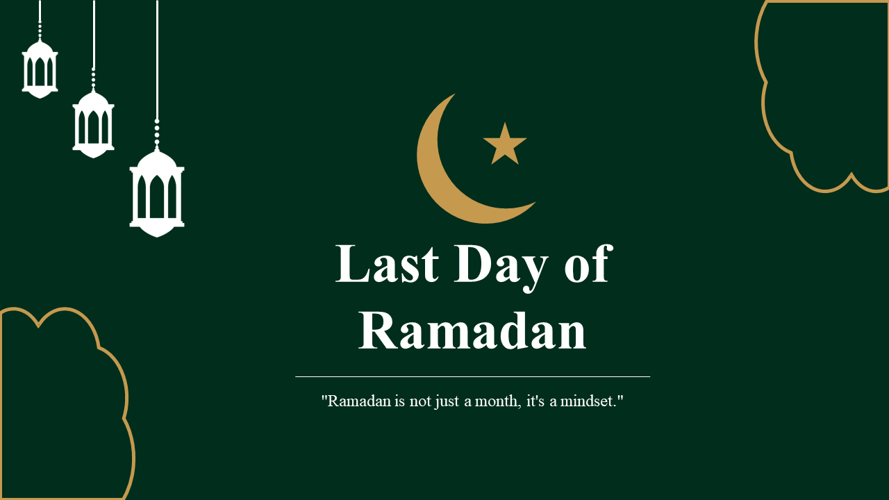 Creative Last Day of Ramadan PPT And Google Slides Themes