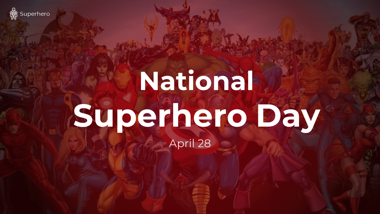 National Superhero Day PowerPoint  And Google Slides Themes