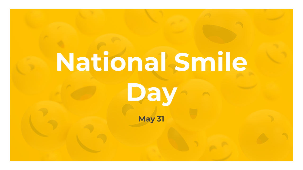 National Smile Day PowerPoint And Google Slides Themes