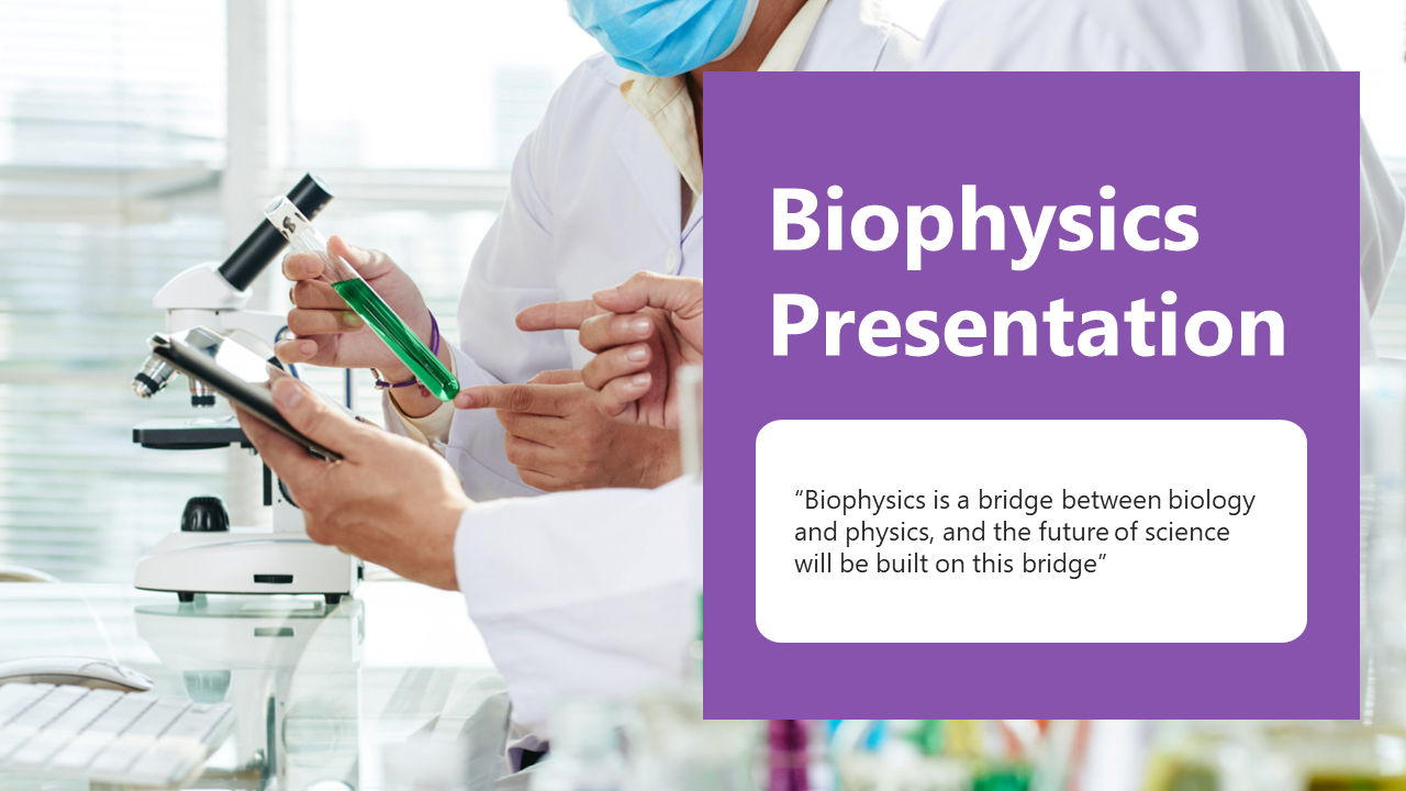 Biophysics PPT Presentation and Google Slides Themes