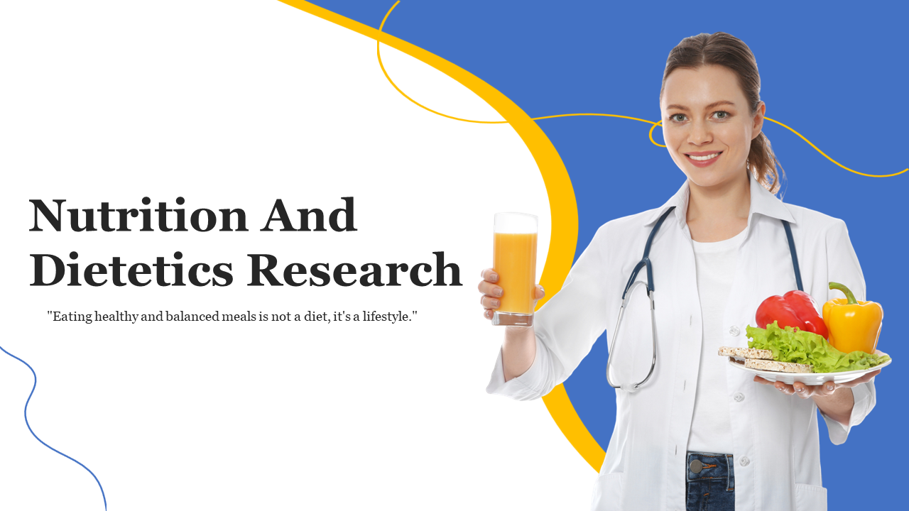 Nutrition And Dietetics Research PPT And Google Slides