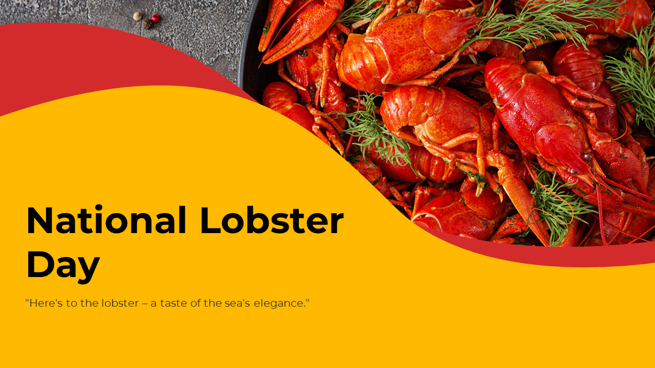 Best National Lobster Day PowerPoint And Google Slides