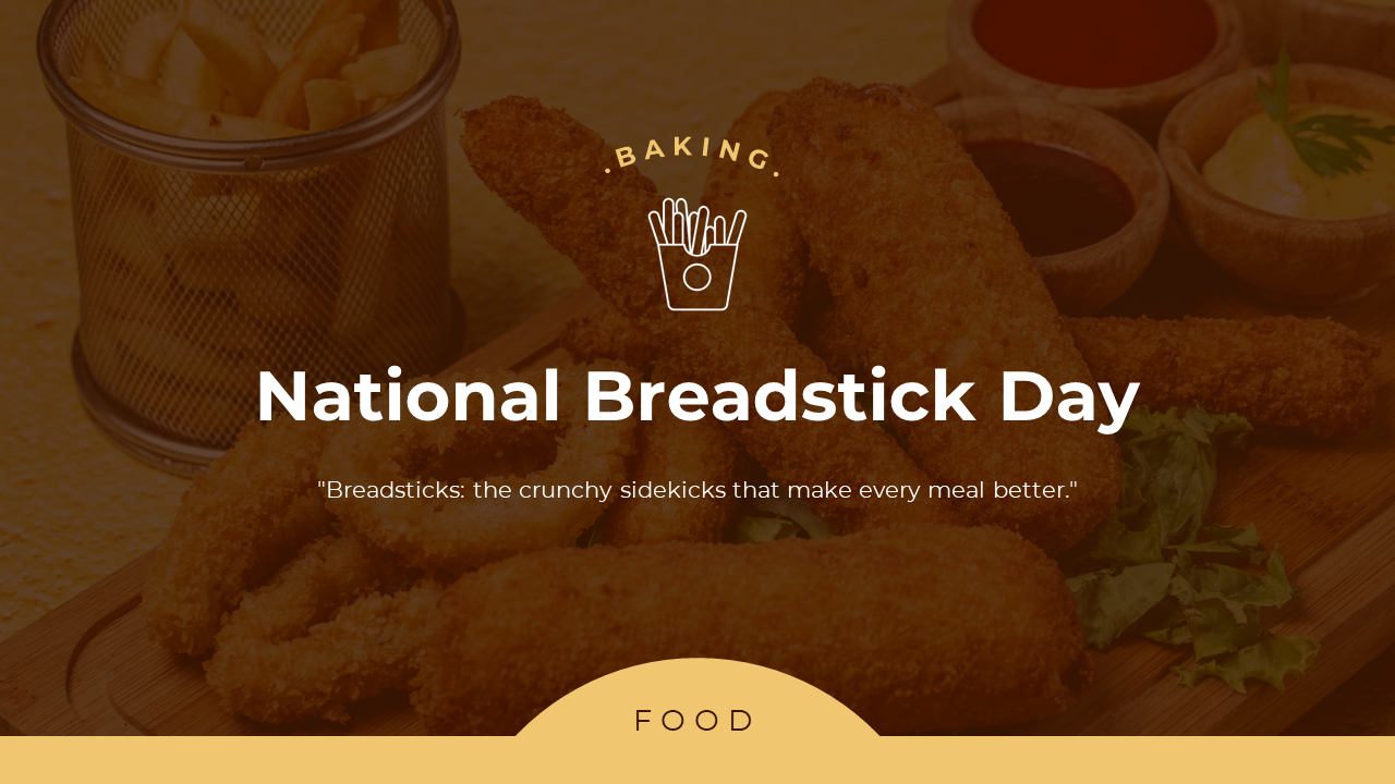 National Breadstick Day PPT and Google Slides Themes