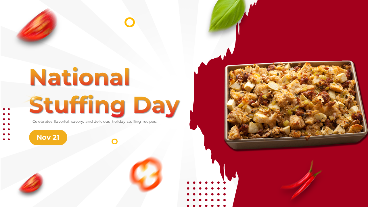 National Stuffing Day PowerPoint And Google Slides Themes