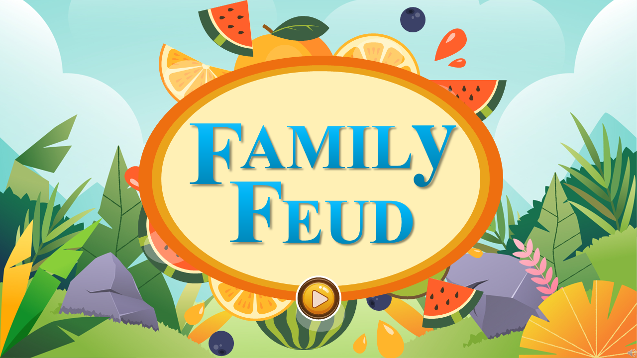 Best Types Of Fruits Family Feud PPT And Google Slides