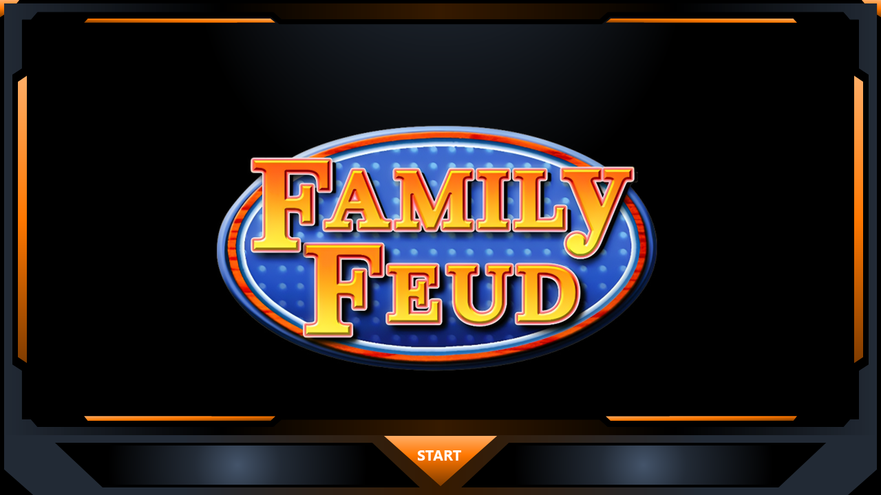 Editable Family Feud With Questions And Answers PowerPoint