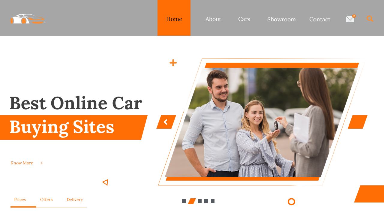 Easy To Customize Best Online Car Buying Sites PPT Templates