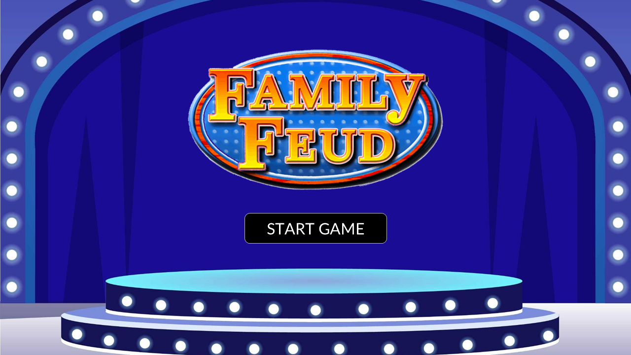 Astounding Family Feud PPT Template And Google Slides 