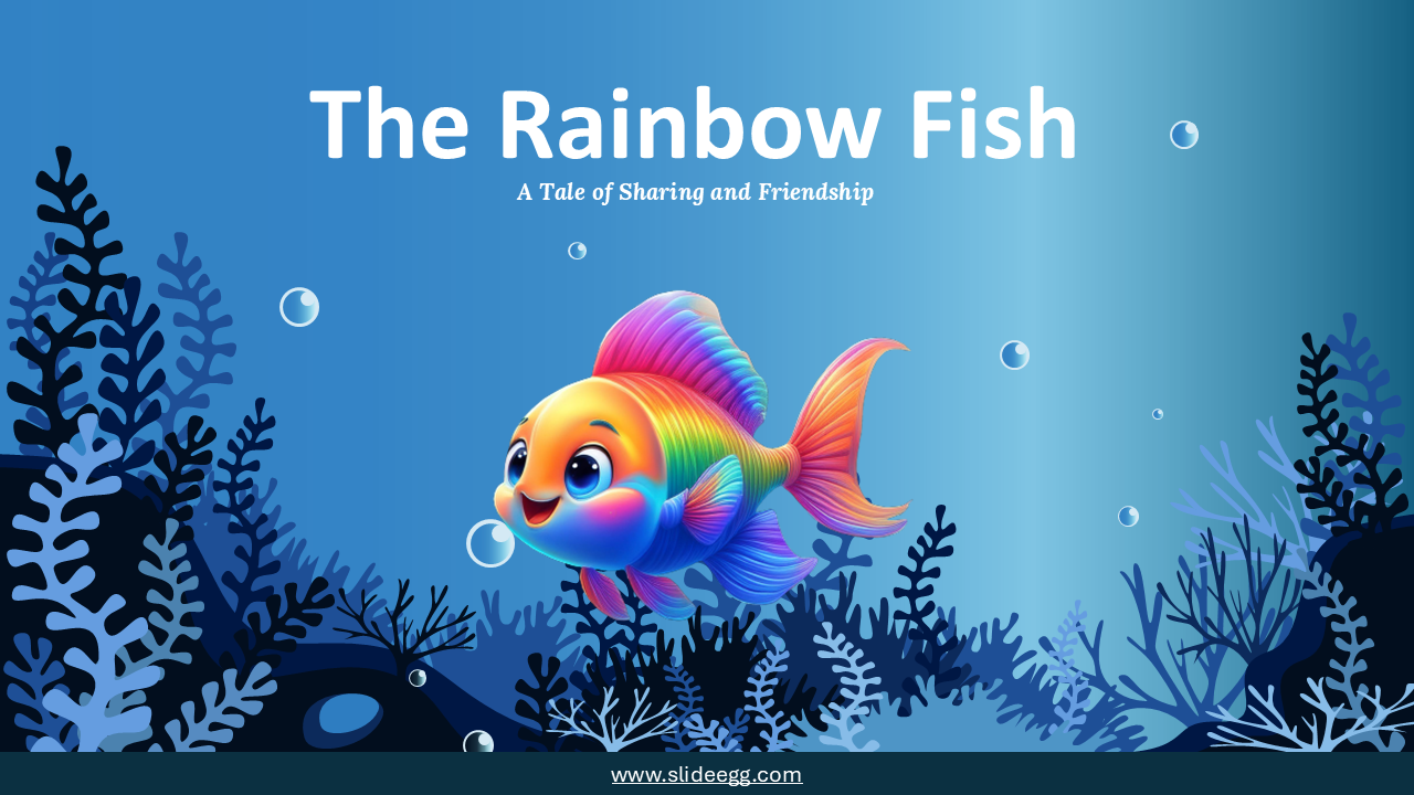 Interesting The Rainbow Fish Presentation And Google Slides