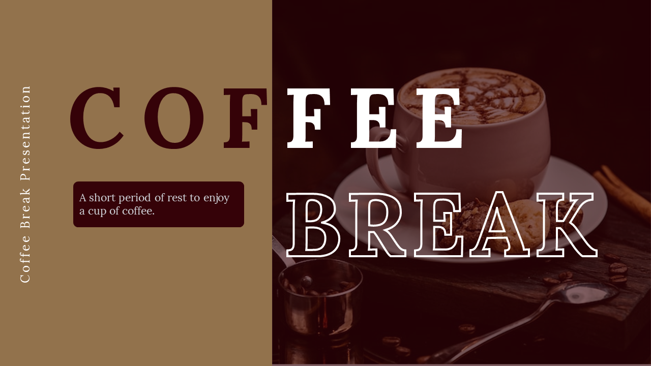 Coffee Break PowerPoint and Google Slides Templates