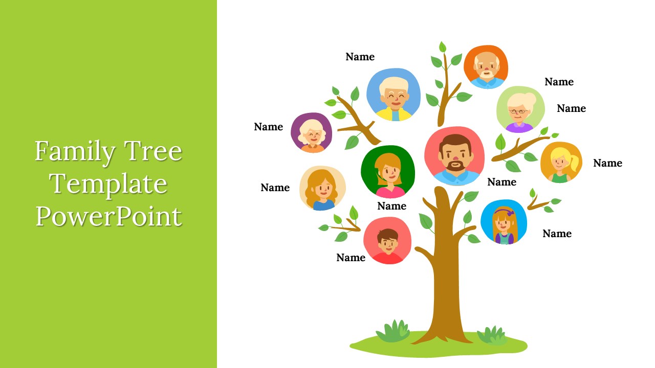 Free Family Tree PowerPoint Templates and Google Slides