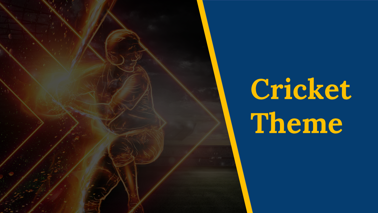 Cricket Theme Presentation and Google Slides Themes