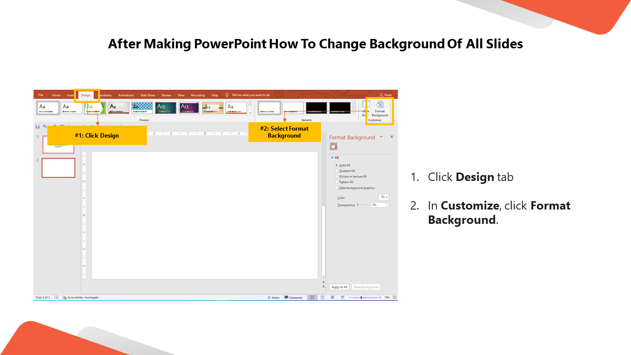 After Making PowerPoint How To Change Background Of All Slides