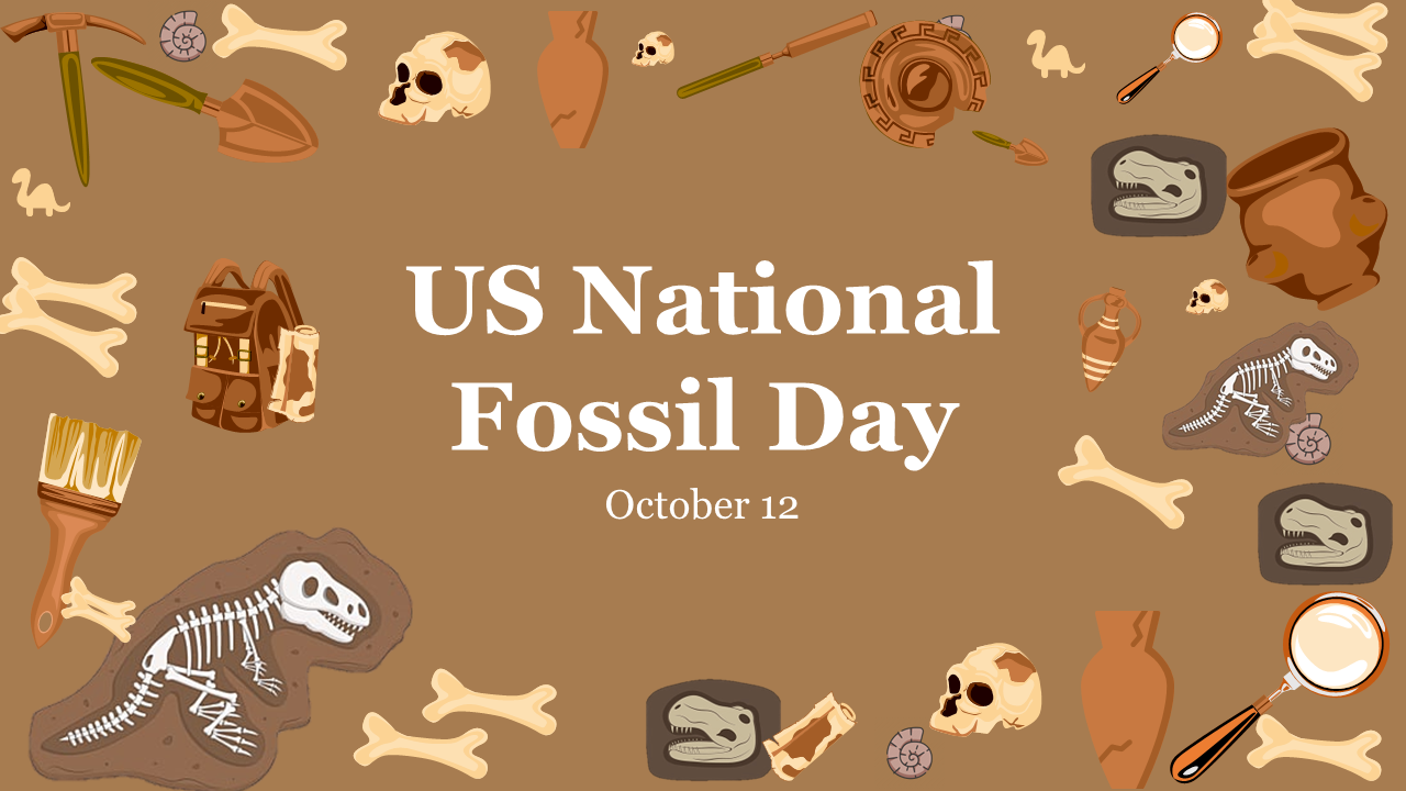 Amazing US National Fossil Day PPT For Presentation