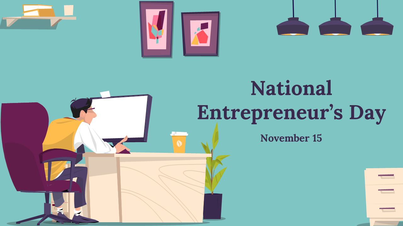 Subscribe Now! National Entrepreneurs Day Templates