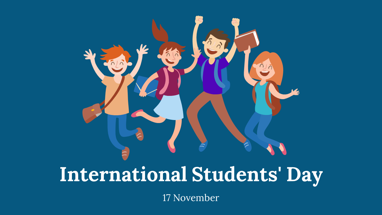 Ready To Get International Students Day PowerPoint