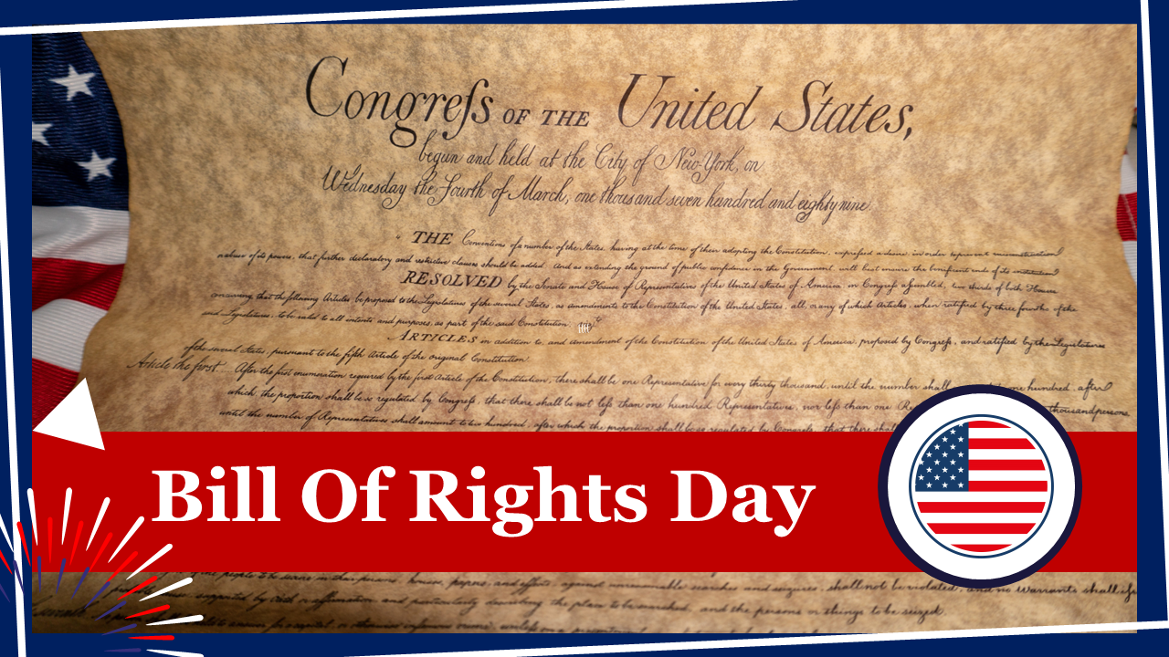 Explore Now! Bill of Rights Day PowerPoint Presentation