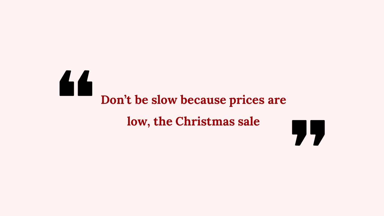 Download Christmas Sales Infographics For Presentation