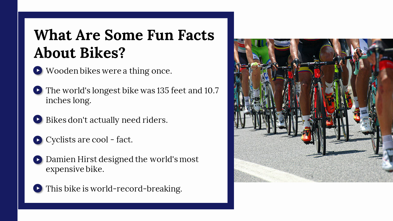 Discover The US National Bike Week PowerPoint Presentation