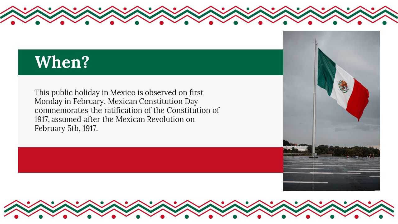 Mexican Constitution Day PowerPoint And Google Slides