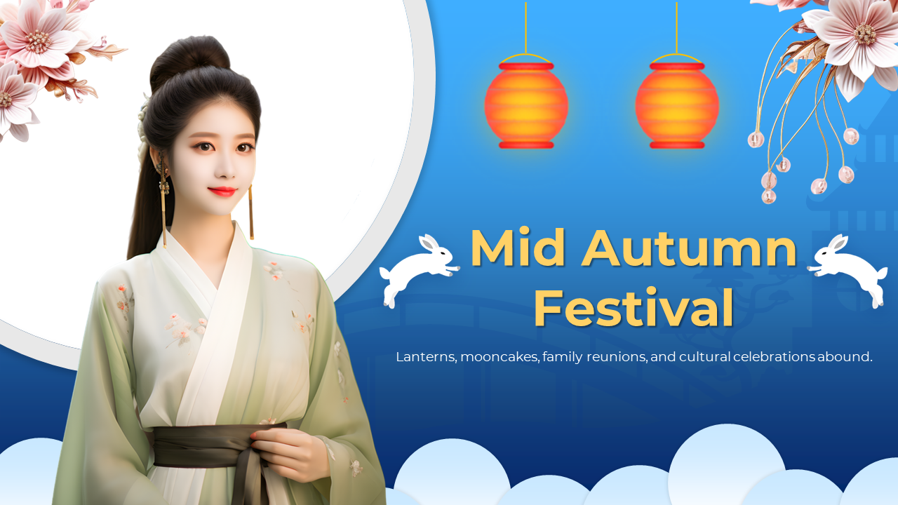Elegant Mid Autumn Festival Presentation And Google Slides