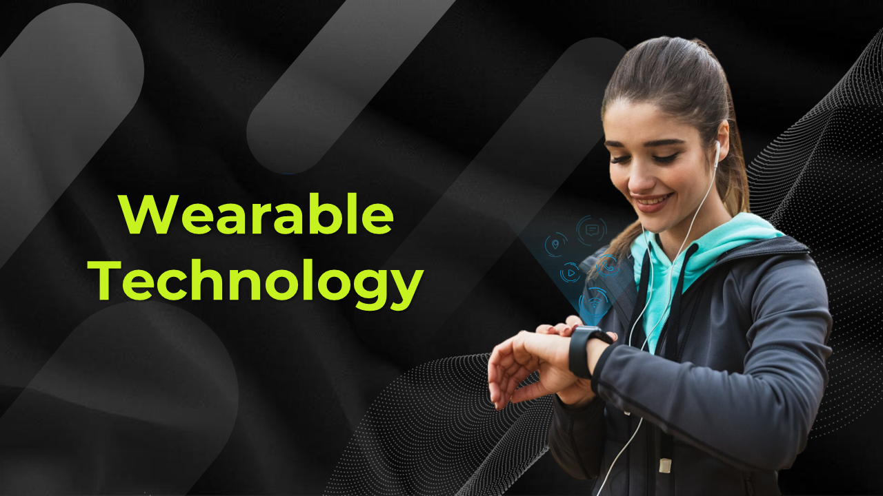 Attractive Wearable Technology PPT And Google Slides Themes